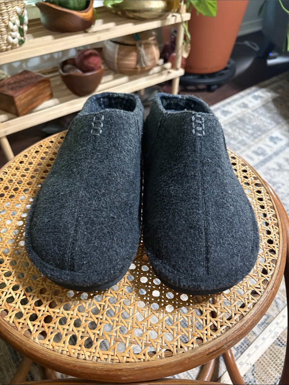 Staheekum felt mules. Size 11